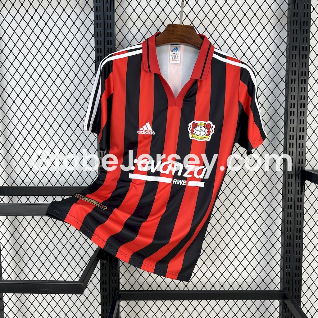 Retro Bayer 04 Leverkusen 2000-01 Home Jersey
