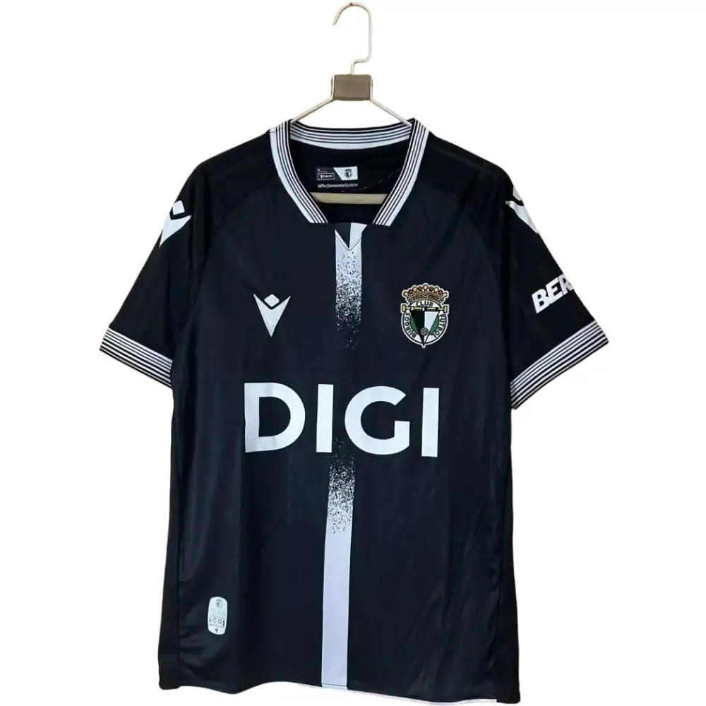 2025-26 Burgos Main Black Jersey - Fan Edition