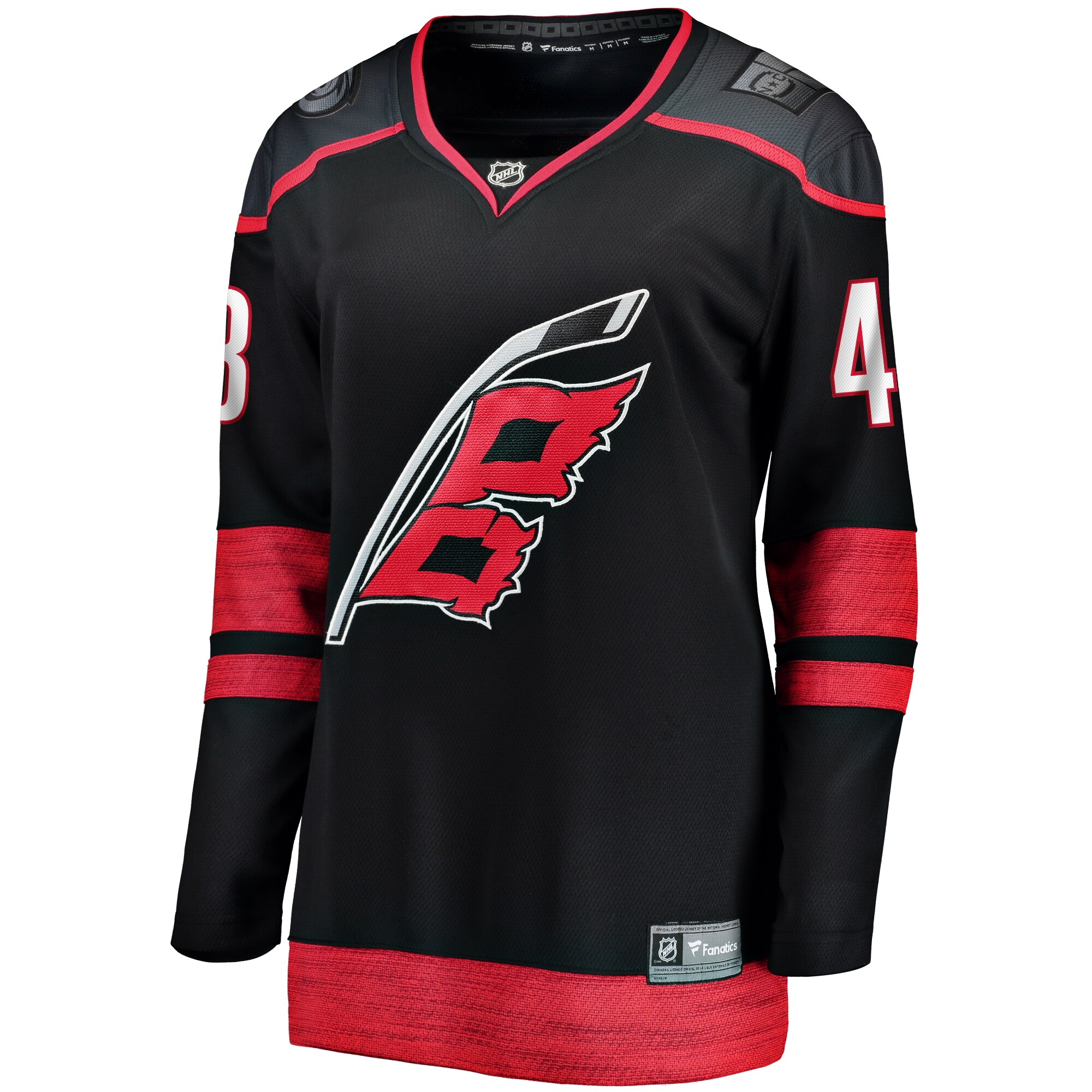 Jordan Martinook Carolina Hurricanes Fanatics Women’s Home Breakaway   Jersey – Black