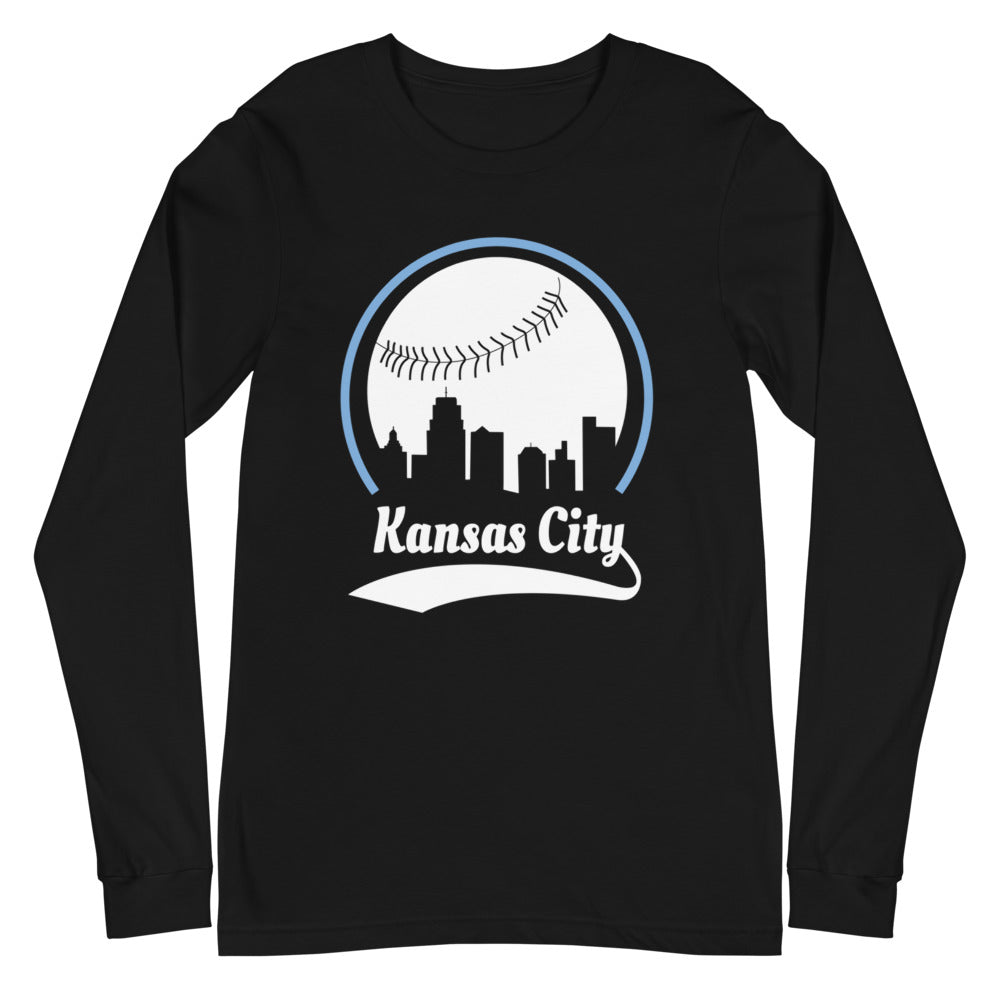 Unisex Kansas City Royals Baseball Long Sleeve Tee Shirt
