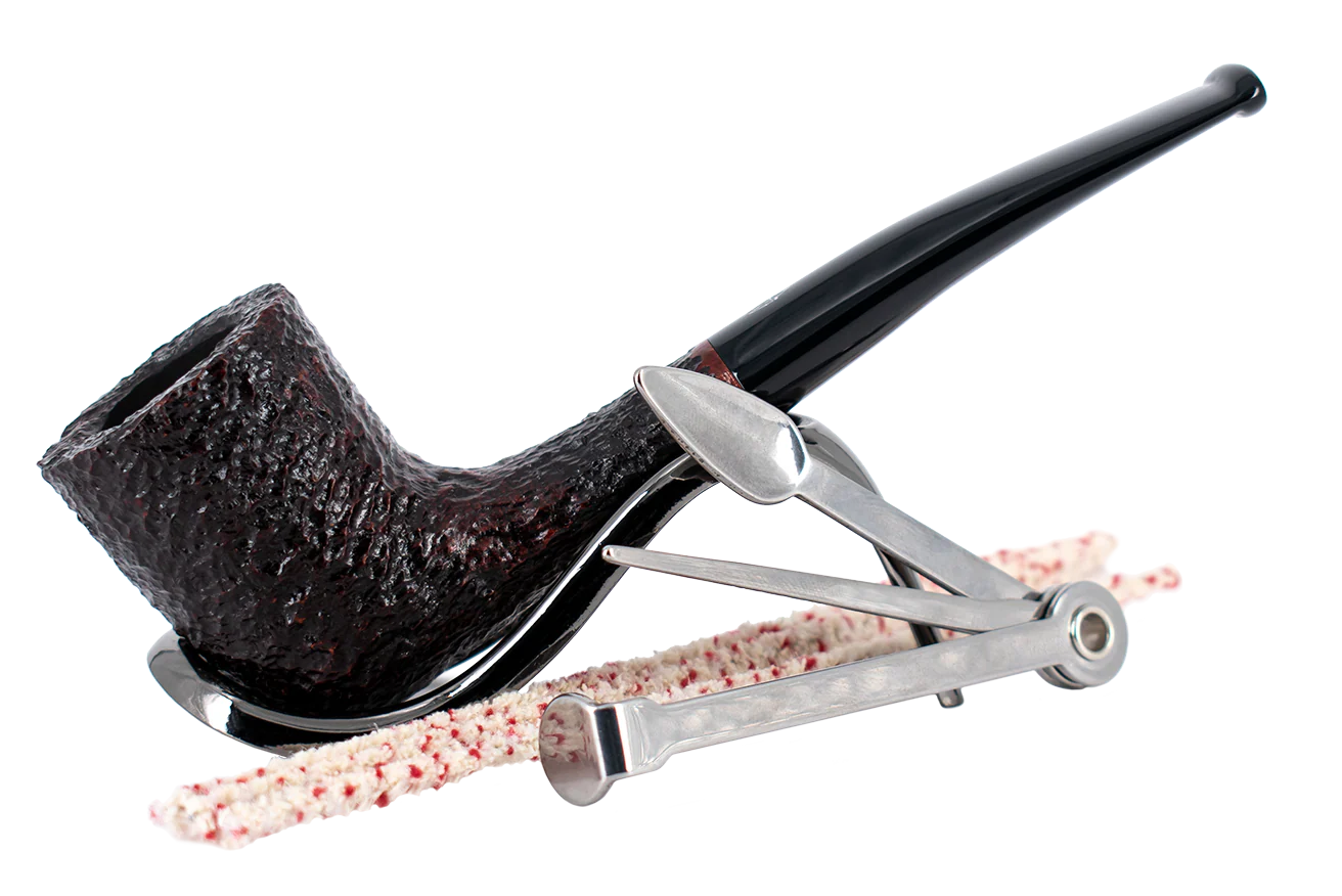 Savinelli One Rustic Dark Brown 404 Pipe Starter Kit