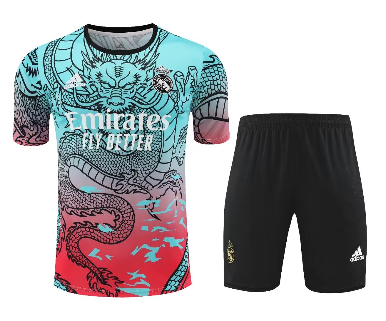 2024/25 Real Madrid Short Sleeve Training Jersey - Adult Set