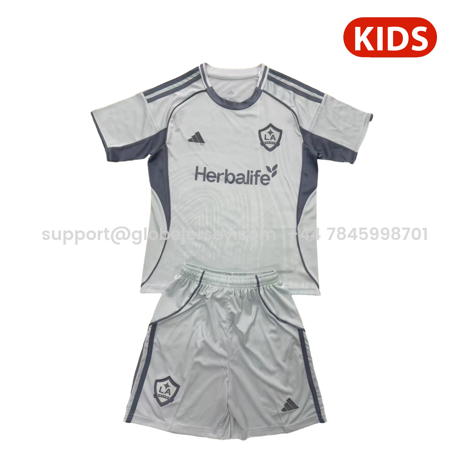 LA Galaxy 25-26 Pre-Match Training Kids Kit