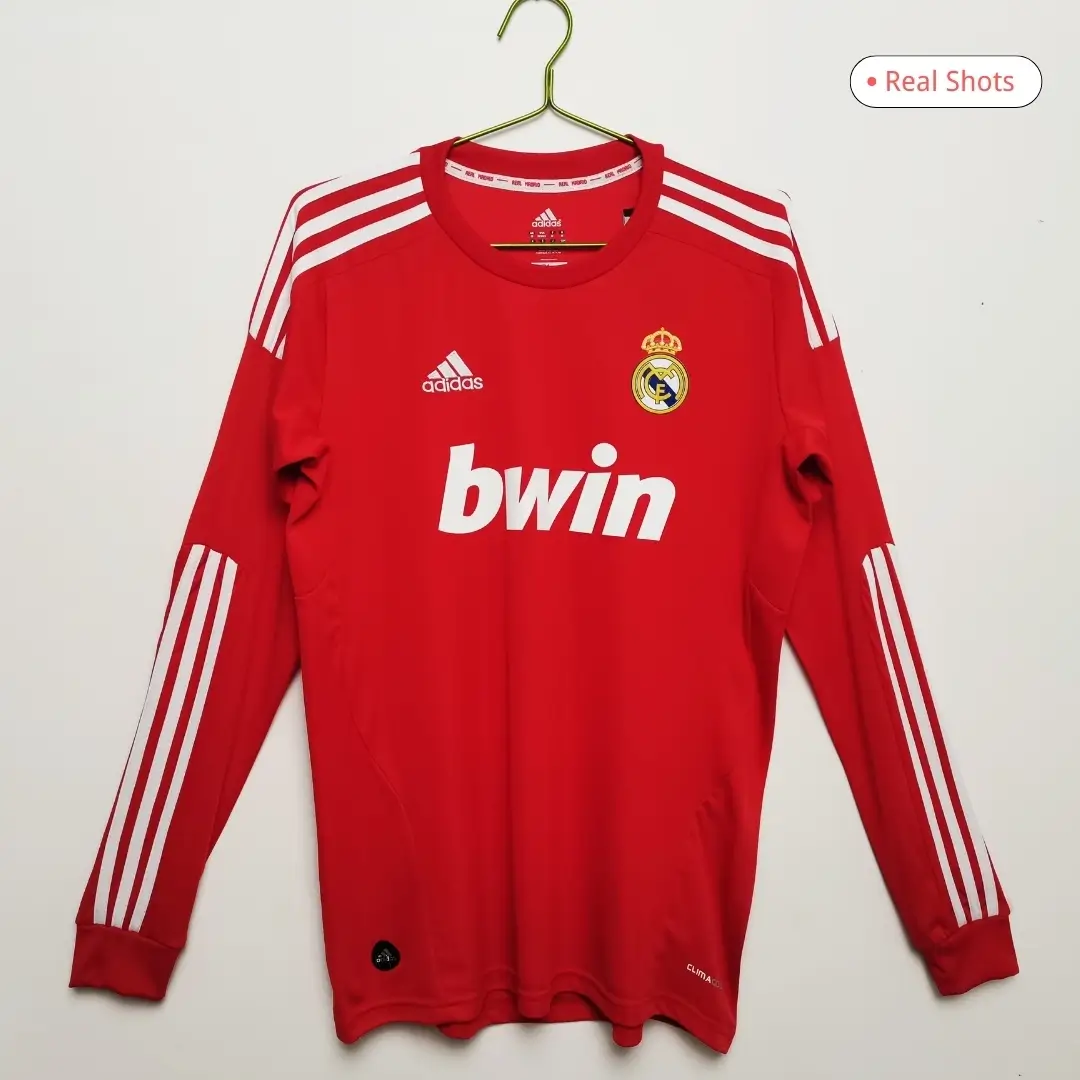 Real Madrid 2011/12 Third Away Retro Long Sleeve Jersey