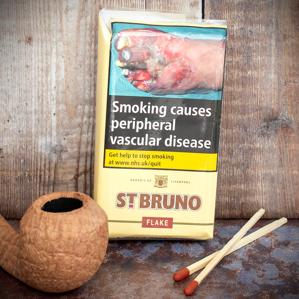 St. Bruno  Flake Pipe Tobacco - 50g Packet