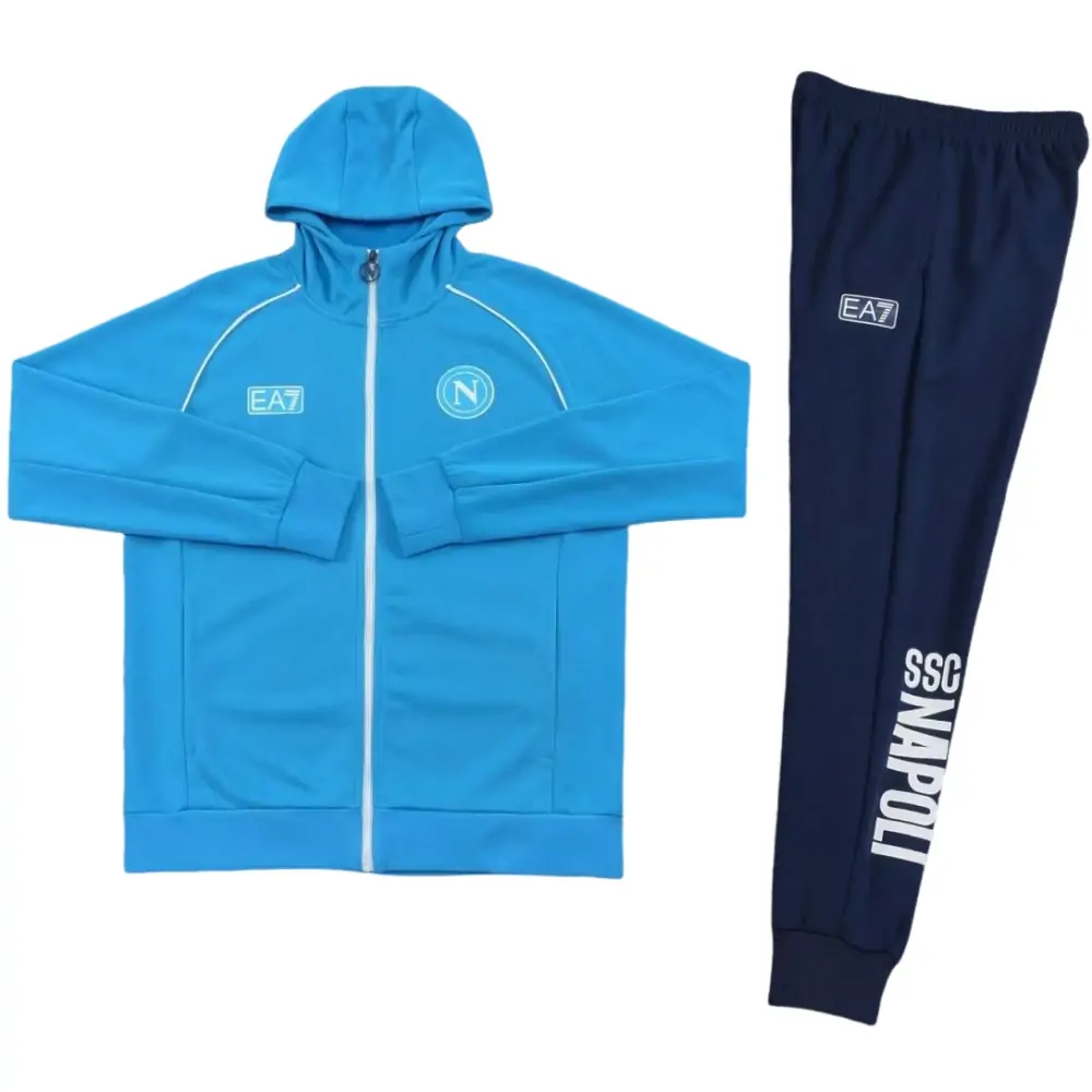 2025-26 Napoli Long Zipper Travel Jacket - Adult Set