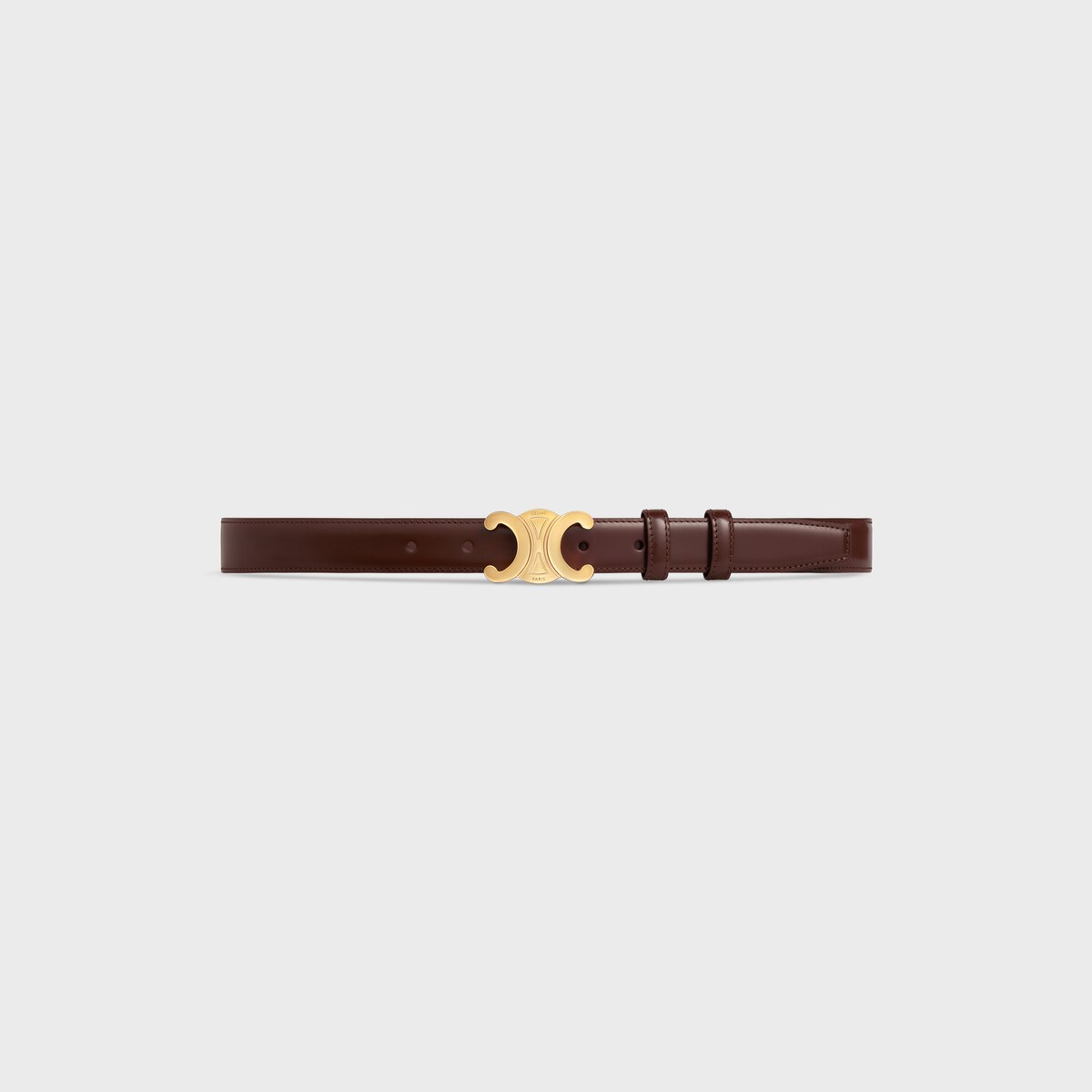 Medium Triomphe Belt in Taurillon Leather