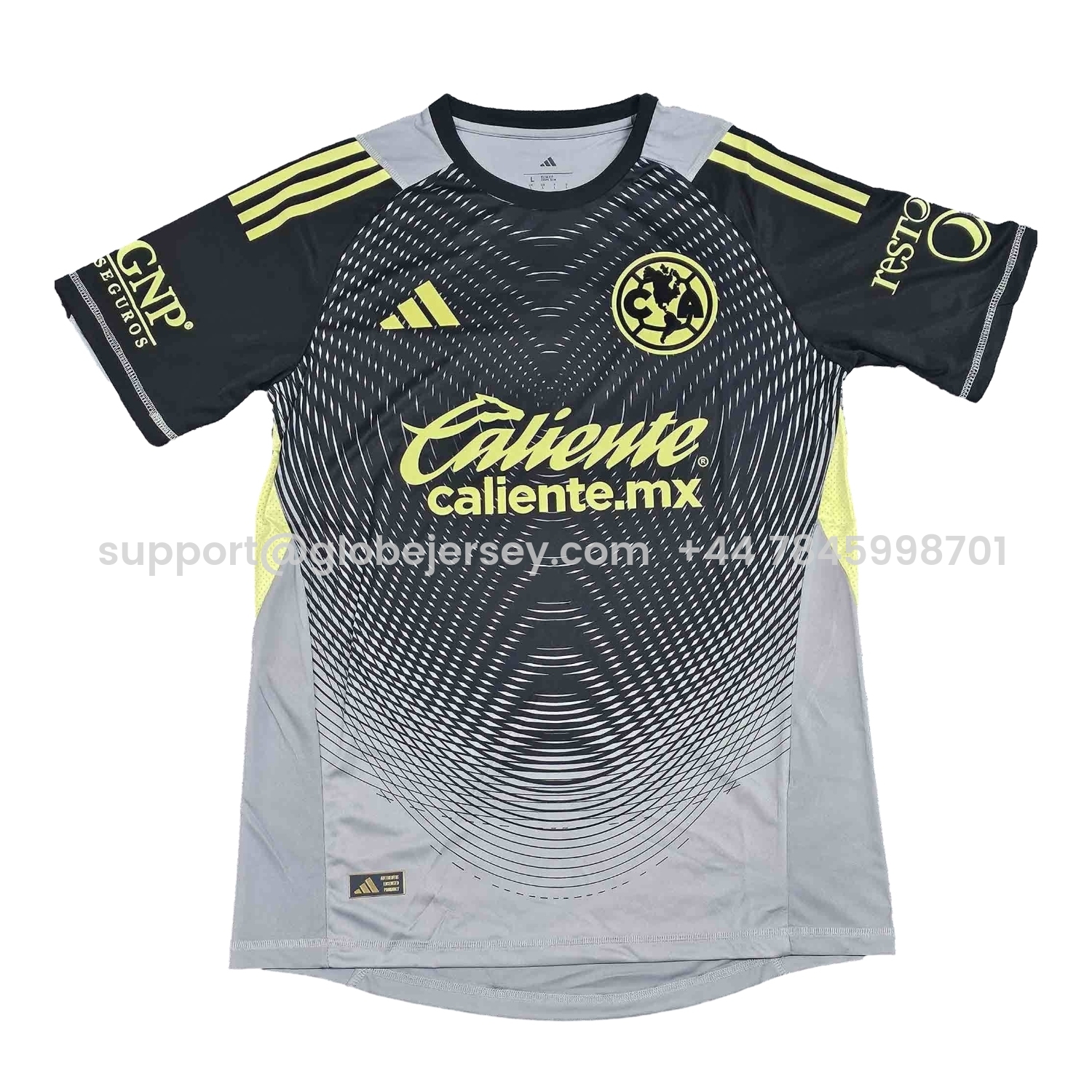 Club América 25-26 Goalkeeper Black Jersey - Fans Version