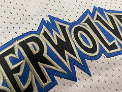 Kevin Garnett Minnesota Timberwolves 21 White MN