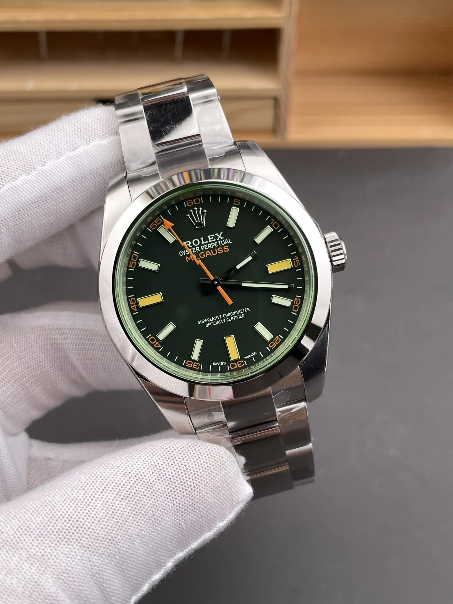 Rolex Milgauss Black Dial 40mm