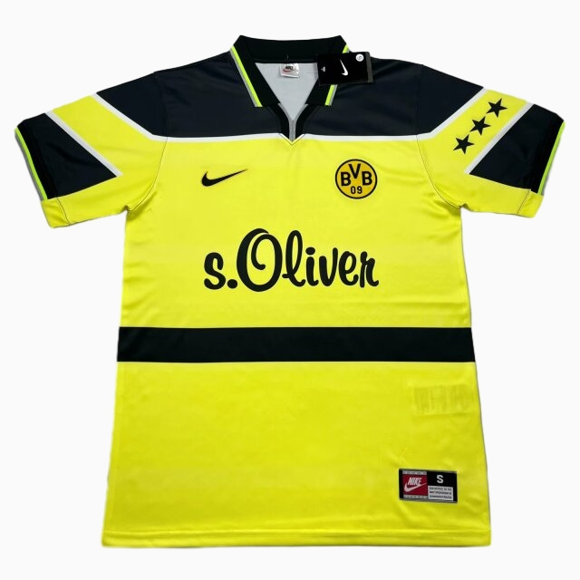 Retro Dortmund 1997-98 Home Stadium Jersey
