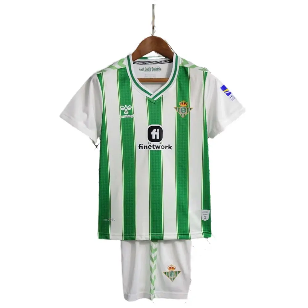 2023/2024 Real Betis Home Football Shirt Kids Size