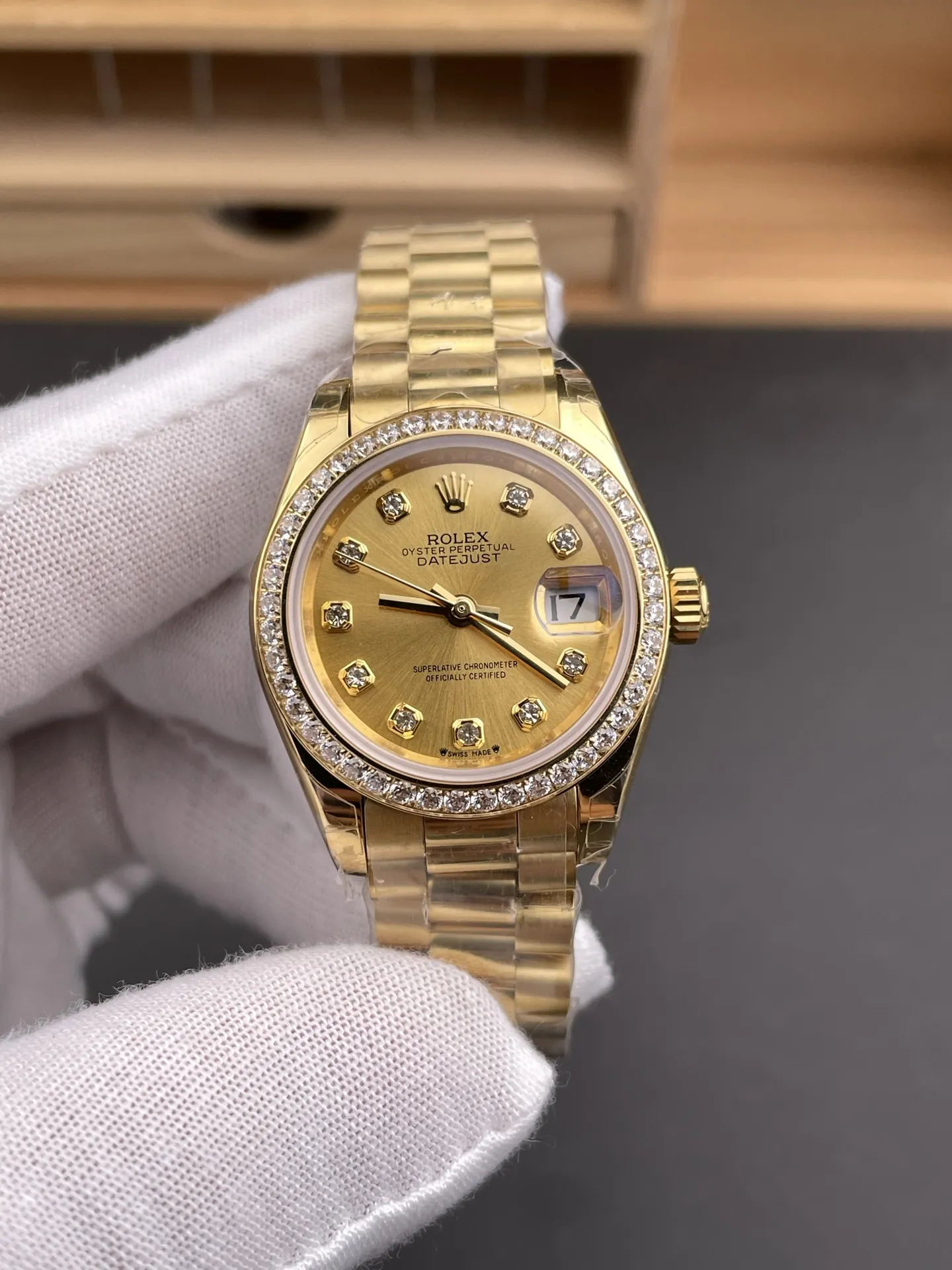 Rolex Datejust Diamond Bezel Ladies 28mm