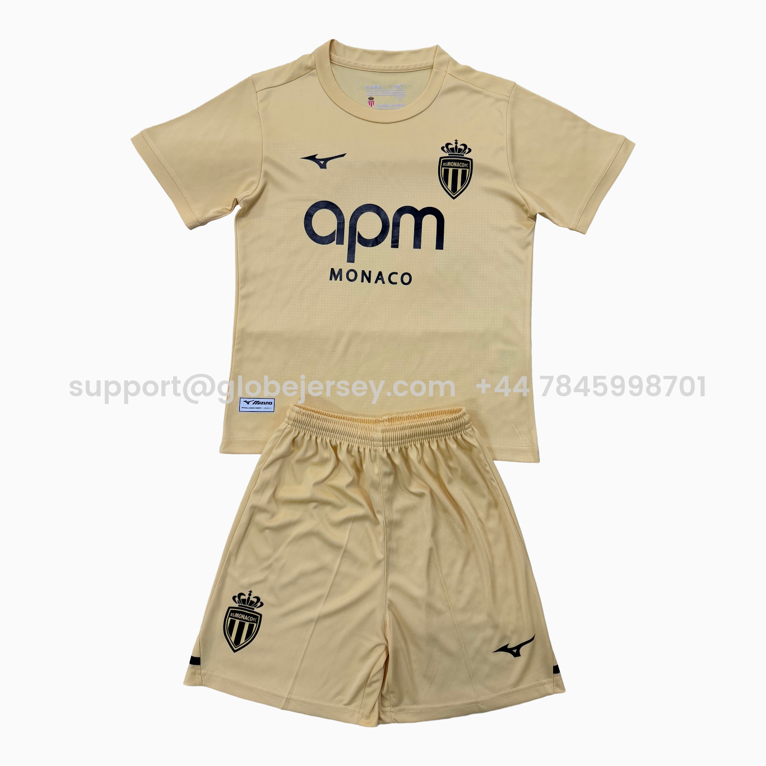AS Monaco 25-26 Third Men's Adult Jersey Set - Fans Version