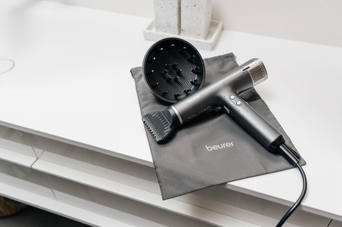 BEURER - Asciugacapelli HC 2R GLAMOUR+-Grigio
