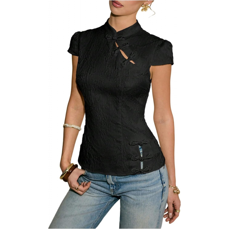 Women's Chinese Shirts Summer Cheongsam Tops