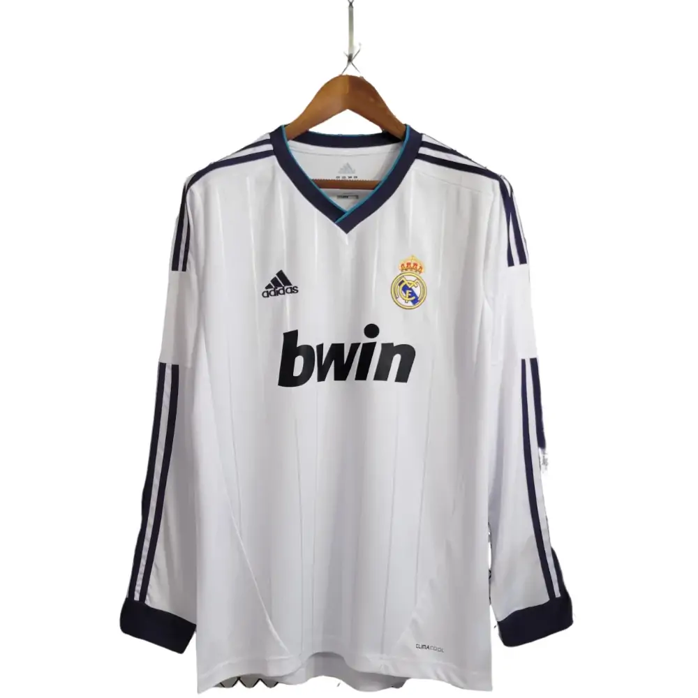 2012/13 Retro Long Sleeve Real Madrid Home
