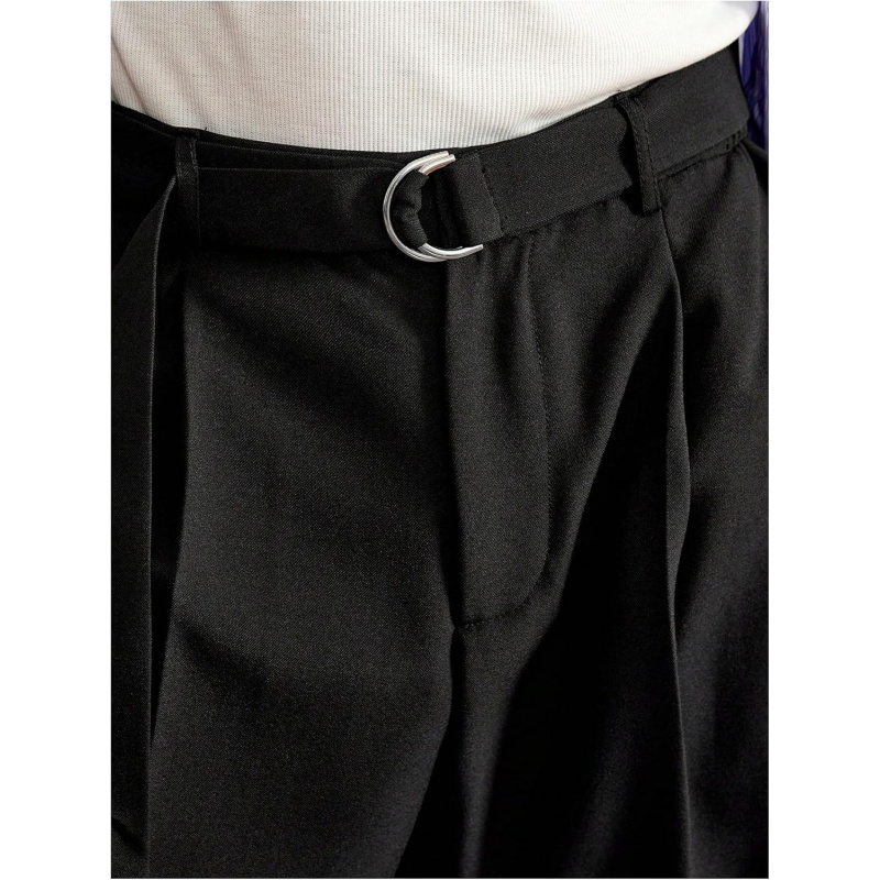 Men's Straight Leg Belted Dressy
