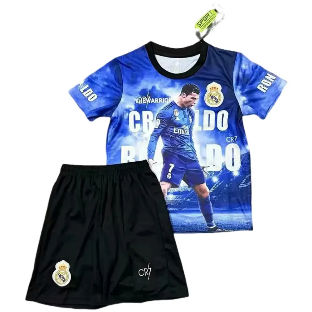 2025-26 Cristiano Ronaldo Real Madrid Commemorative Jersey - Children's Set