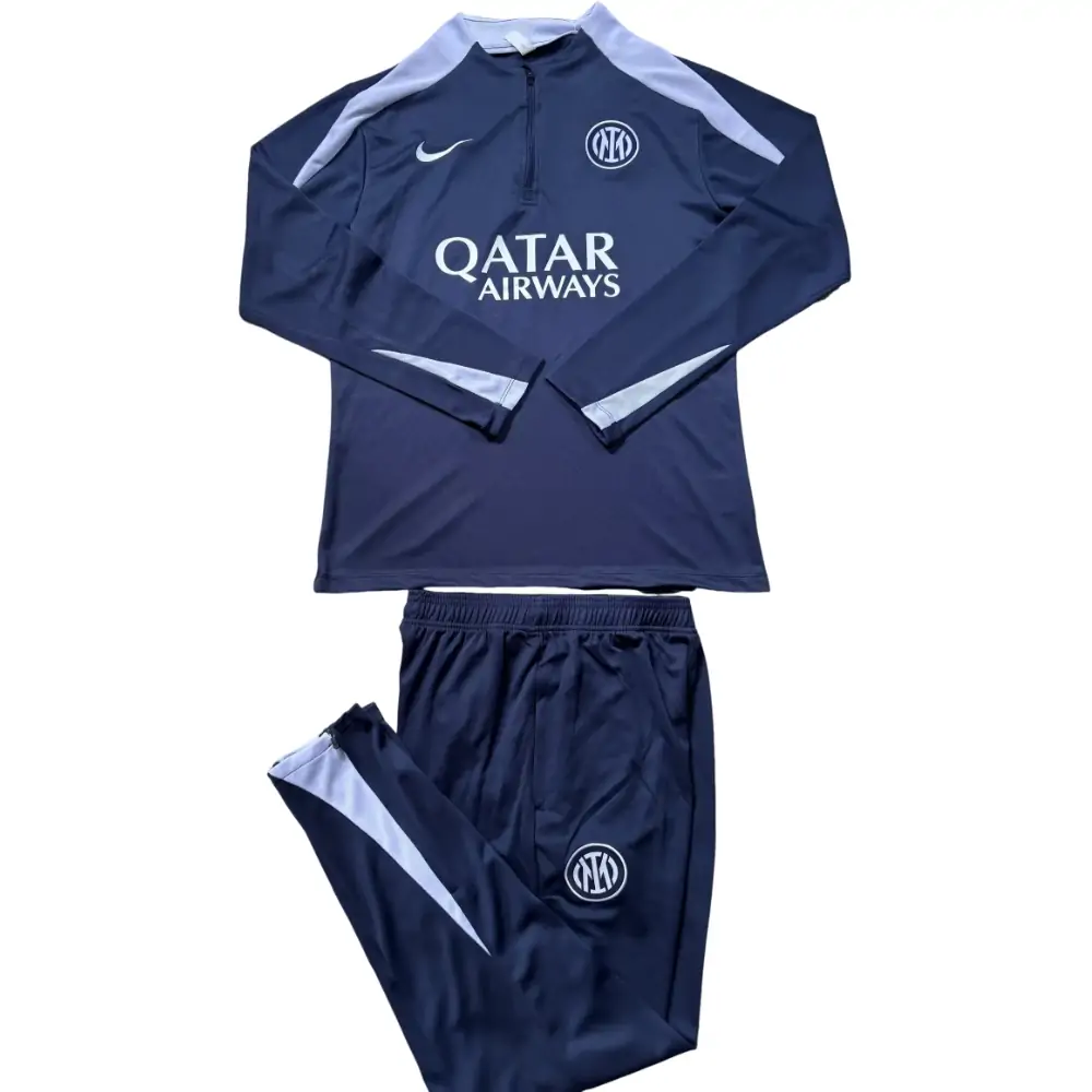 2025/26 Inter Milan Royal Blue Half-Zip Training Jersey