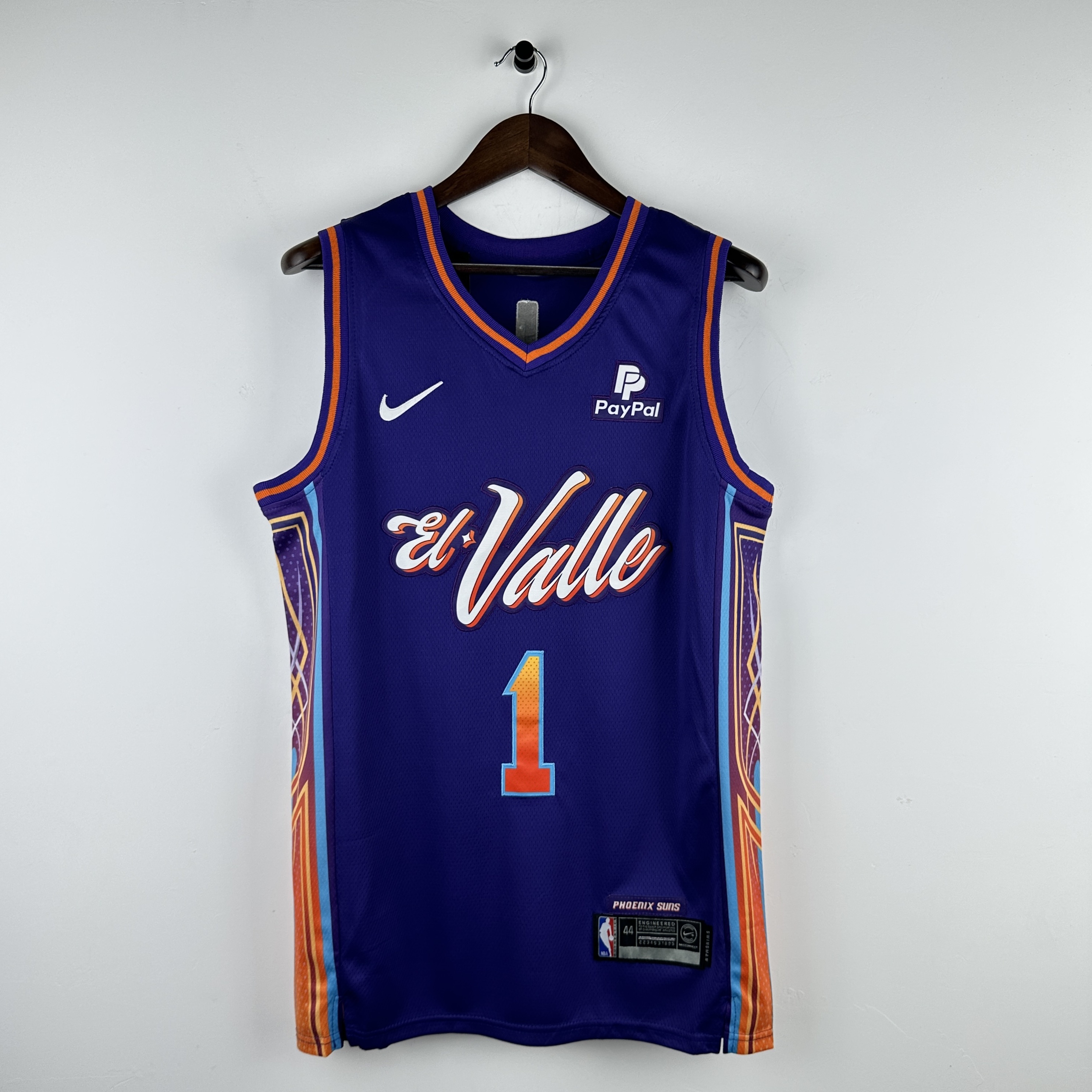 Embroidered 24th Season Suns City Edition No. 1 Booker