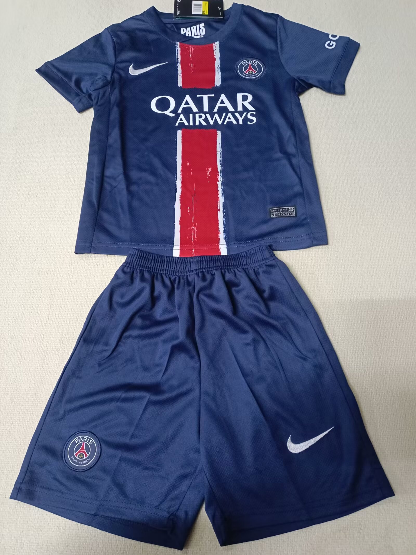 2024/25 Paris Home Jersey-Children's suit