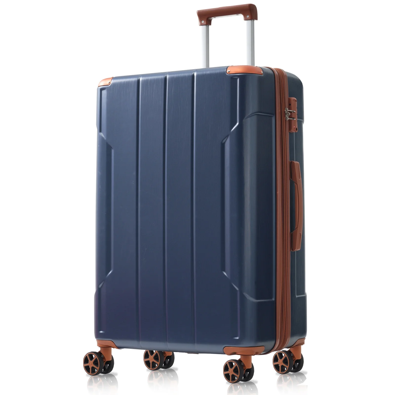 Luggage Sets 3 Piece, Expandable Hard shell ABS Suitcases with Double Spinner, Travel luggage Set