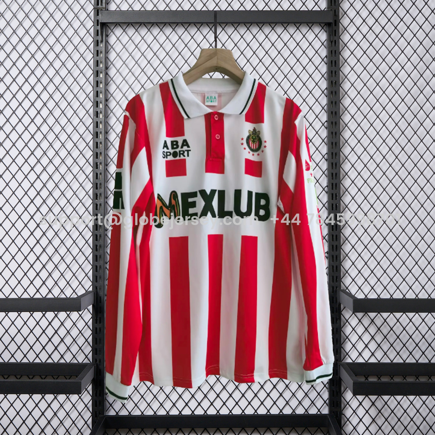 Retro Chivas de Guadalajara 1997-98 Home Long Sleeves Jersey