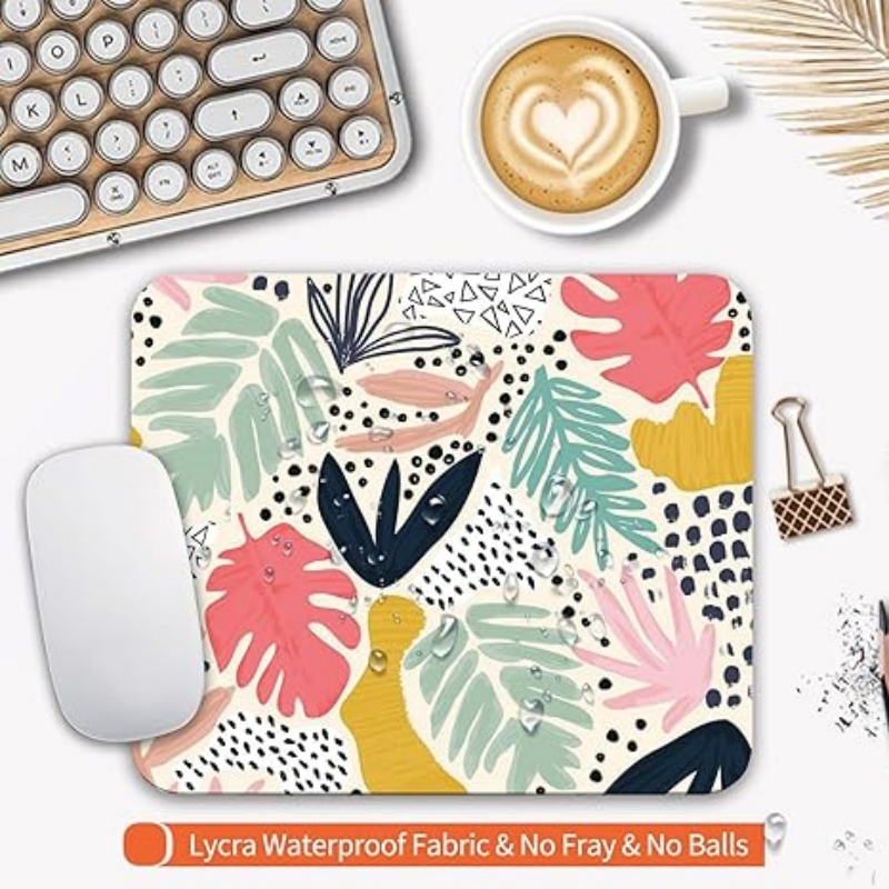 PADARTISAN Square Mouse Pad, Personalized Premium-Textured Custom Mouse Mat Design