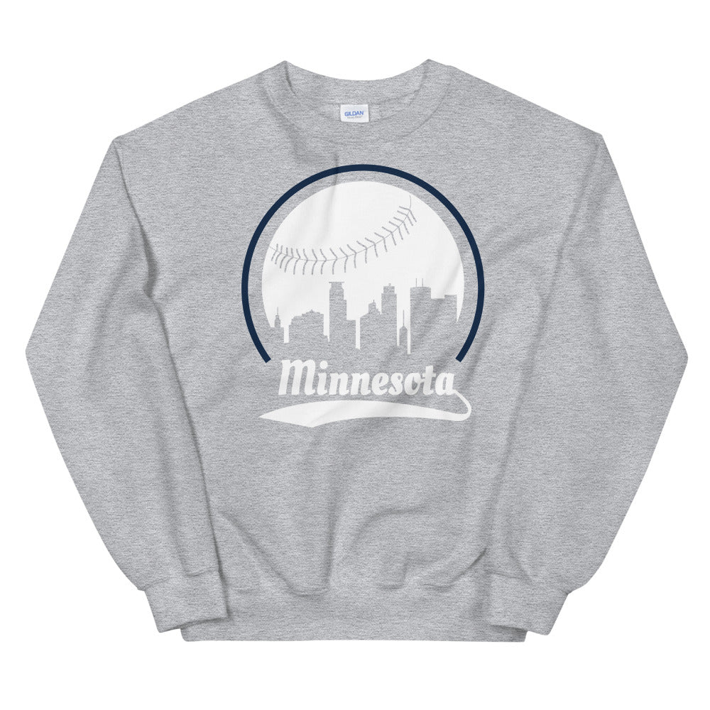 Unisex Minnesota Twins Baseball Crewneck Sweatshirt