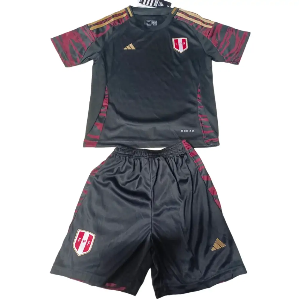 2024-25 Peru Away Children's Jersey Set - Fans Edition