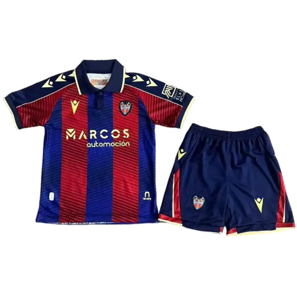 2025-26 Levante Home Children's Jersey Set - Fans Edition