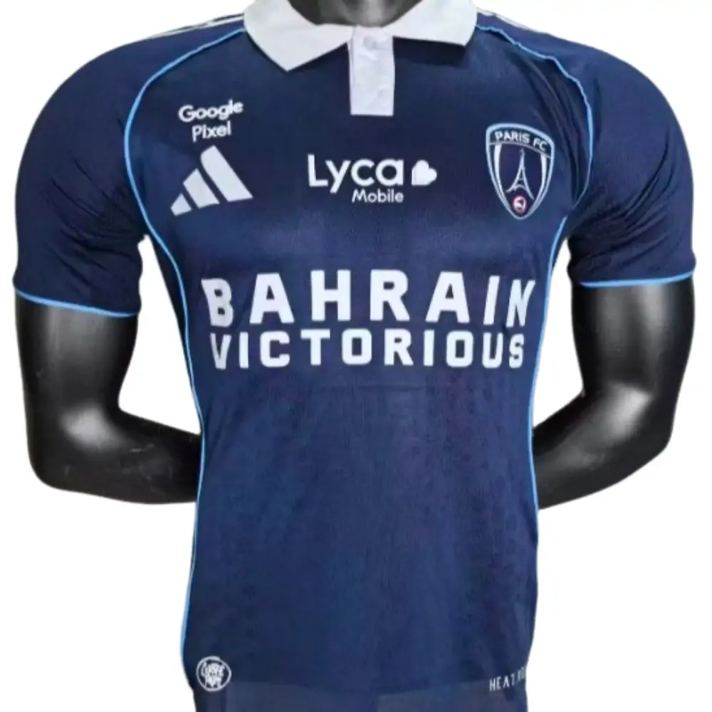 2025-26 Paris FC Home kit - Short Sleeve Player Edition