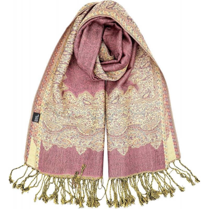 Reversible Paisley Pashmina Rave Scarf