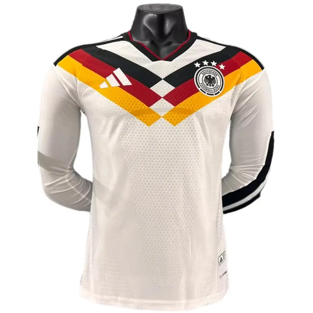 2026 World Cup Germany Home Long Sleeve Jersey - Player Version
