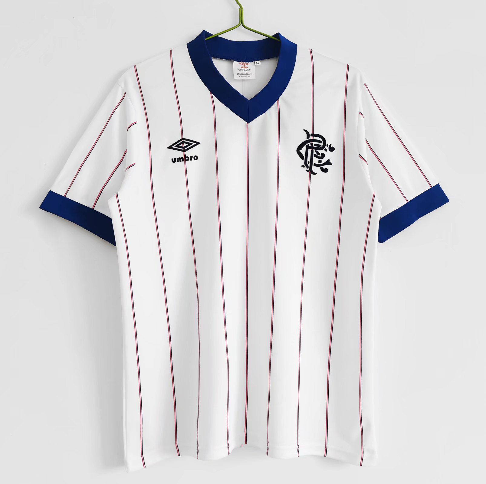 Retro Glasgow Rangers 1982-83 Away Stadium Jersey