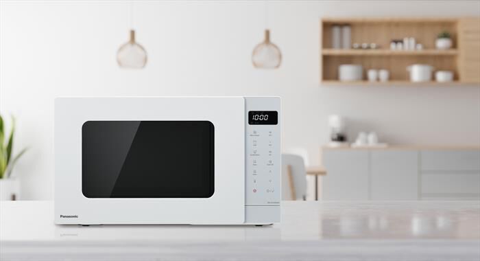 PANASONIC - Microonde 24L NN-K35NWMEPG, 900W, grill-bianco