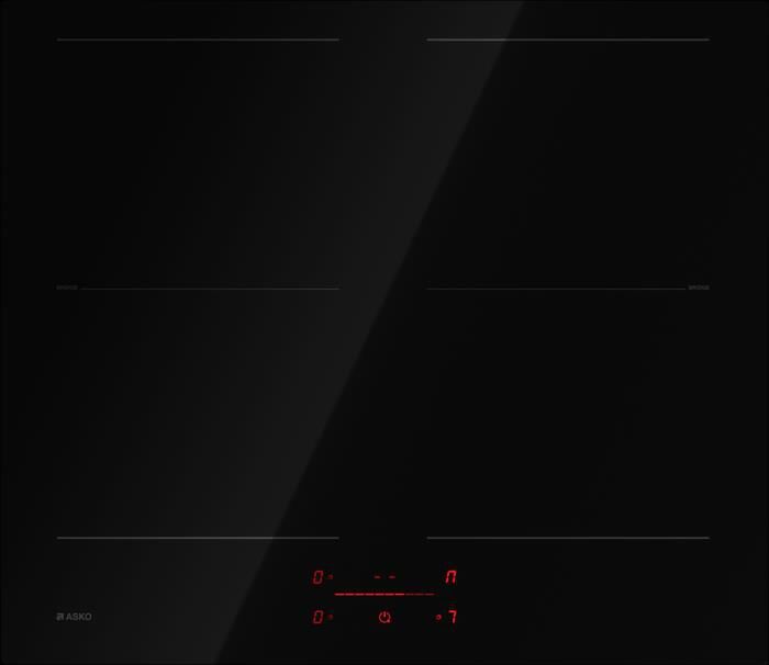 ASKO - Piano cottura induzione HI 2643 FBG1-Nero lucido