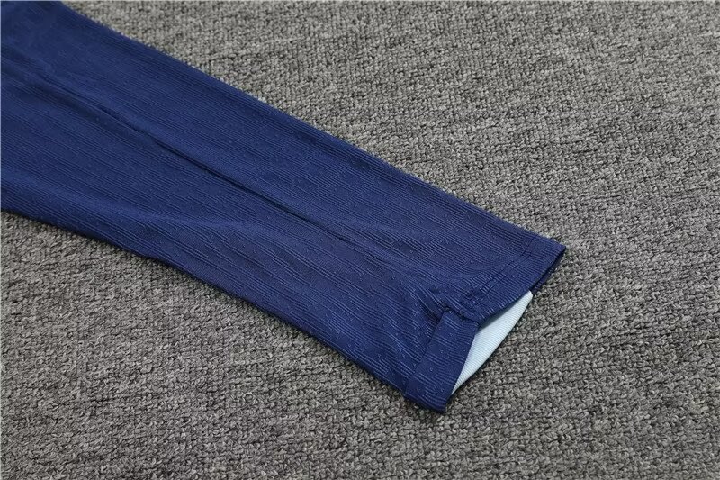 2024/25 France half-pull training jersey royal blue 1:1 Thai quality set