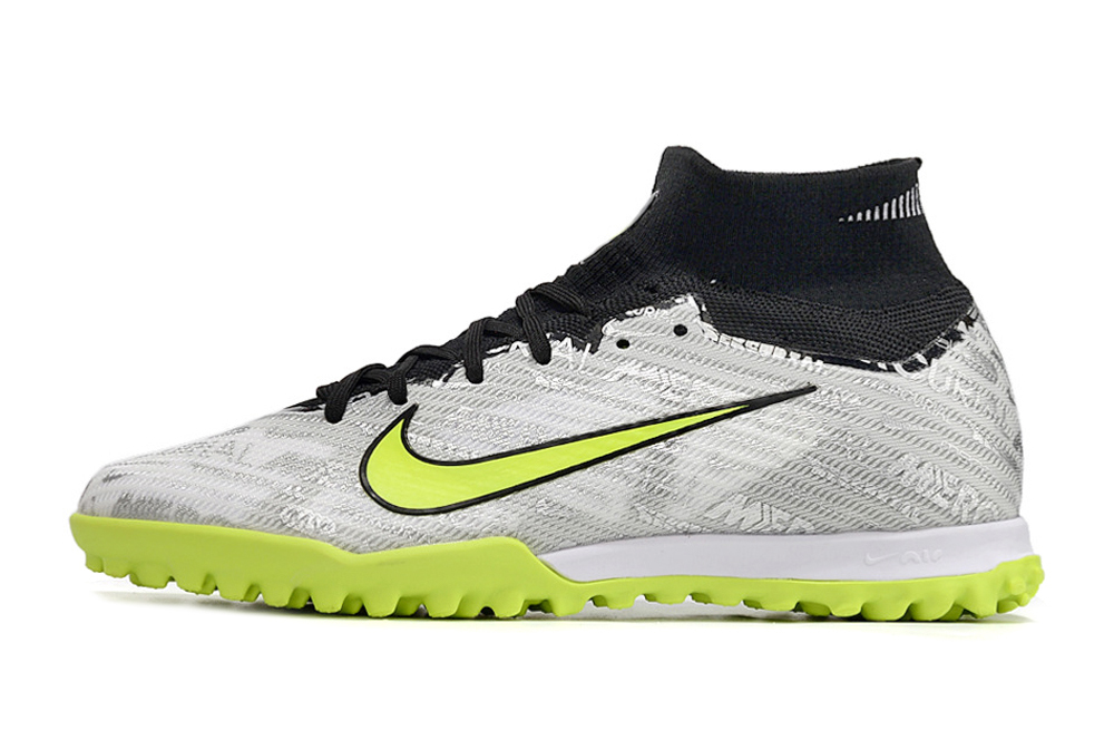 Assassin 15th generation high-top fully knitted waterproof MD air cushion grass spike football shoes