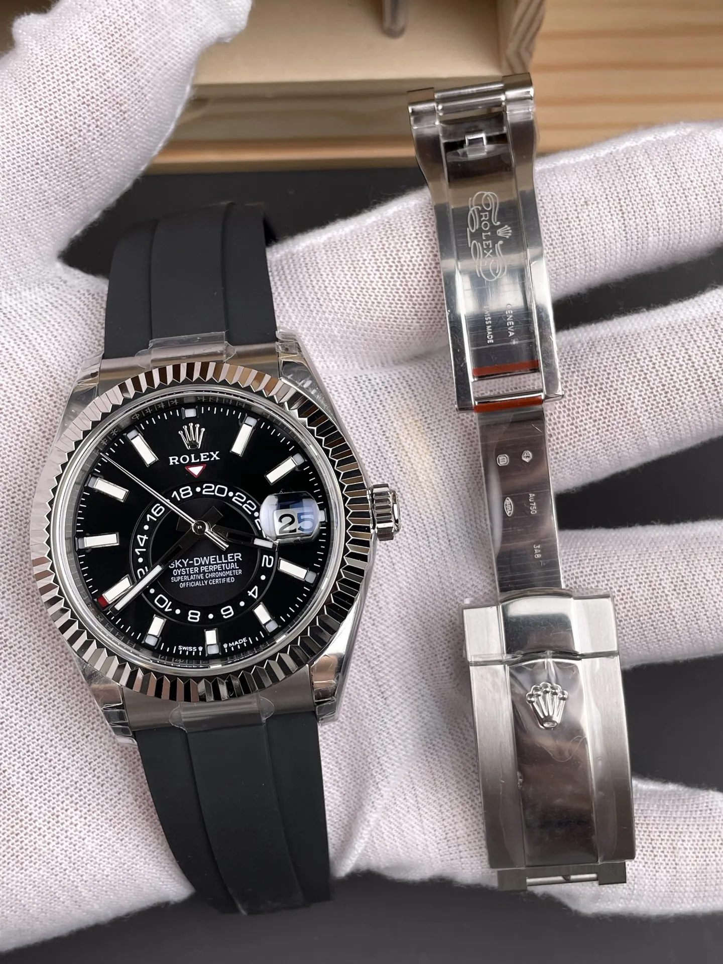 Rolex Sky-Dweller Black Dial 42mm