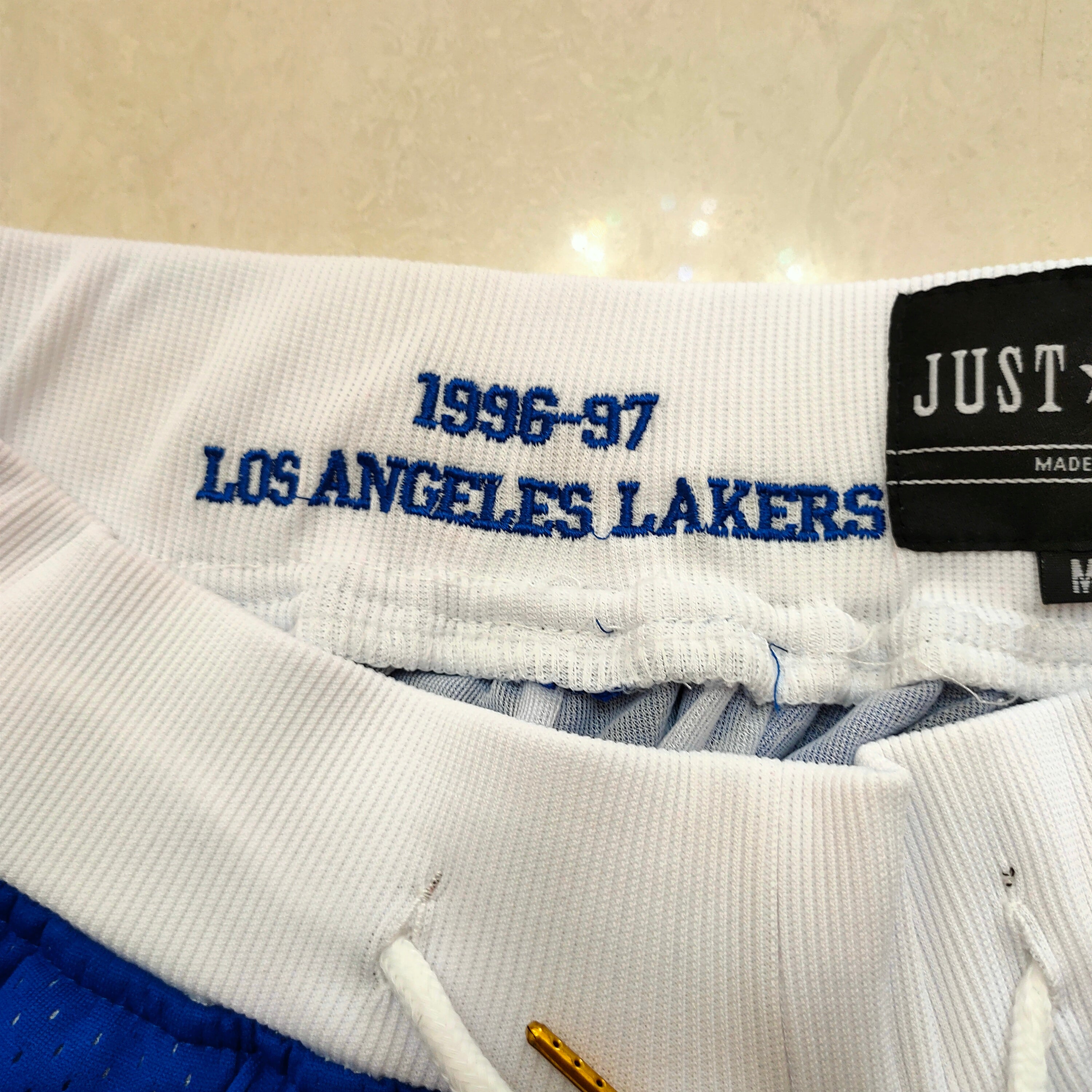 Los Angeles Lakers blue pocket pants