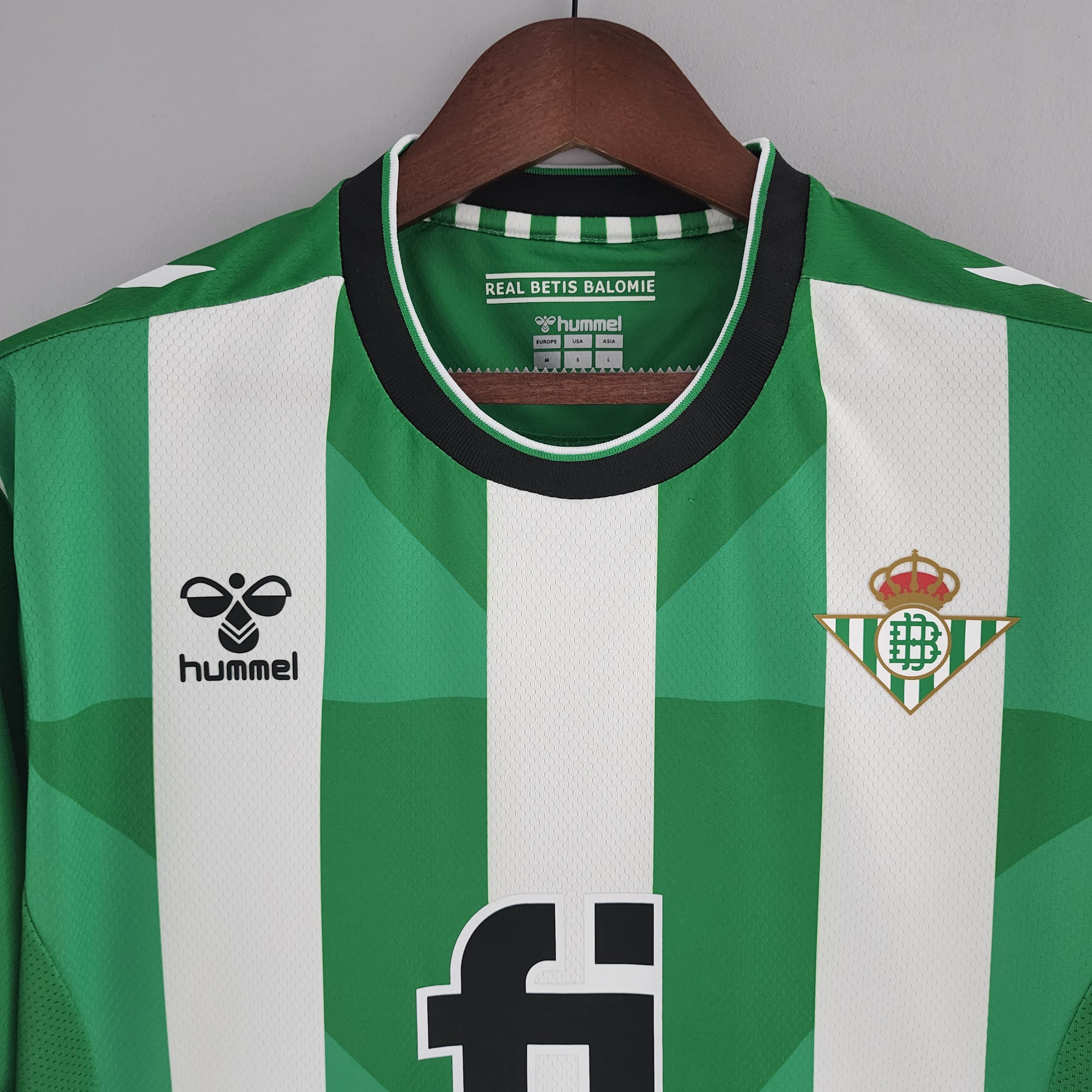 2022/2023 Real Betis Home Football Shirt 1:1 Thai Quality