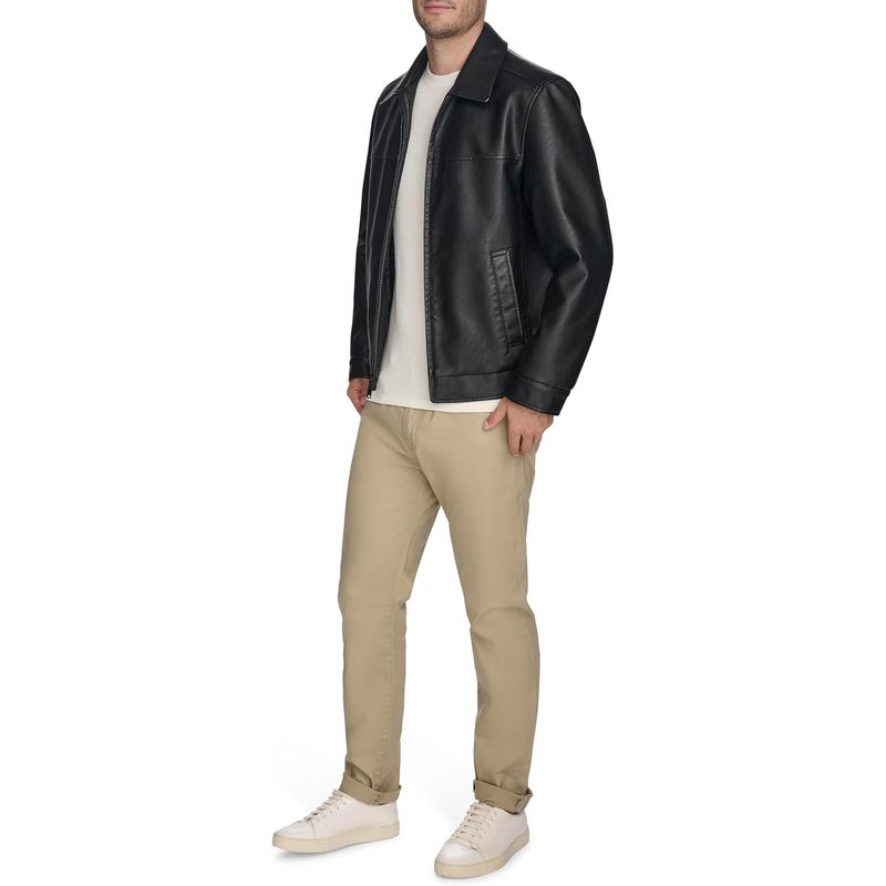 Men's James Faux Leather Jacket (Regular, Big & Tall Sizes)