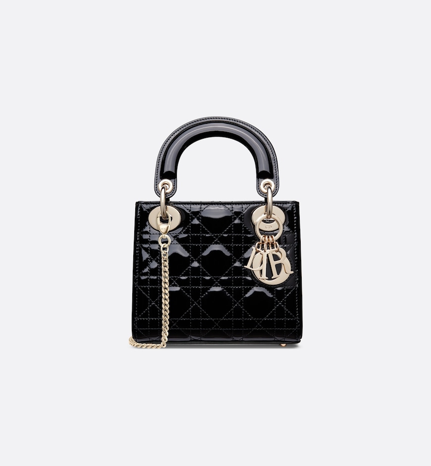 Mini Dioriviera Lady Bag – Patent Leather