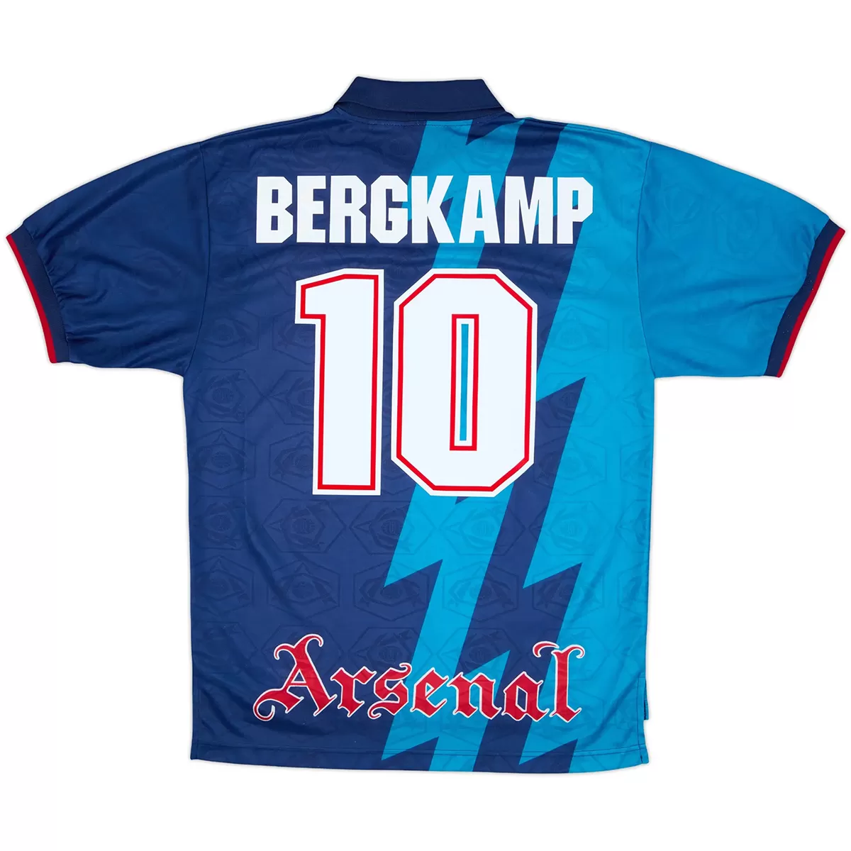 BERGKAMP #10 Arsenal 1995/96 Away Retro Soccer Jersey