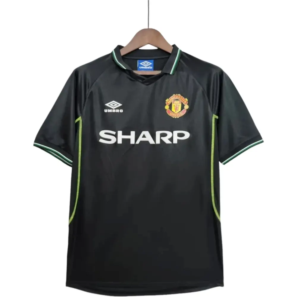 1988 Manchester United Black Retro Jersey