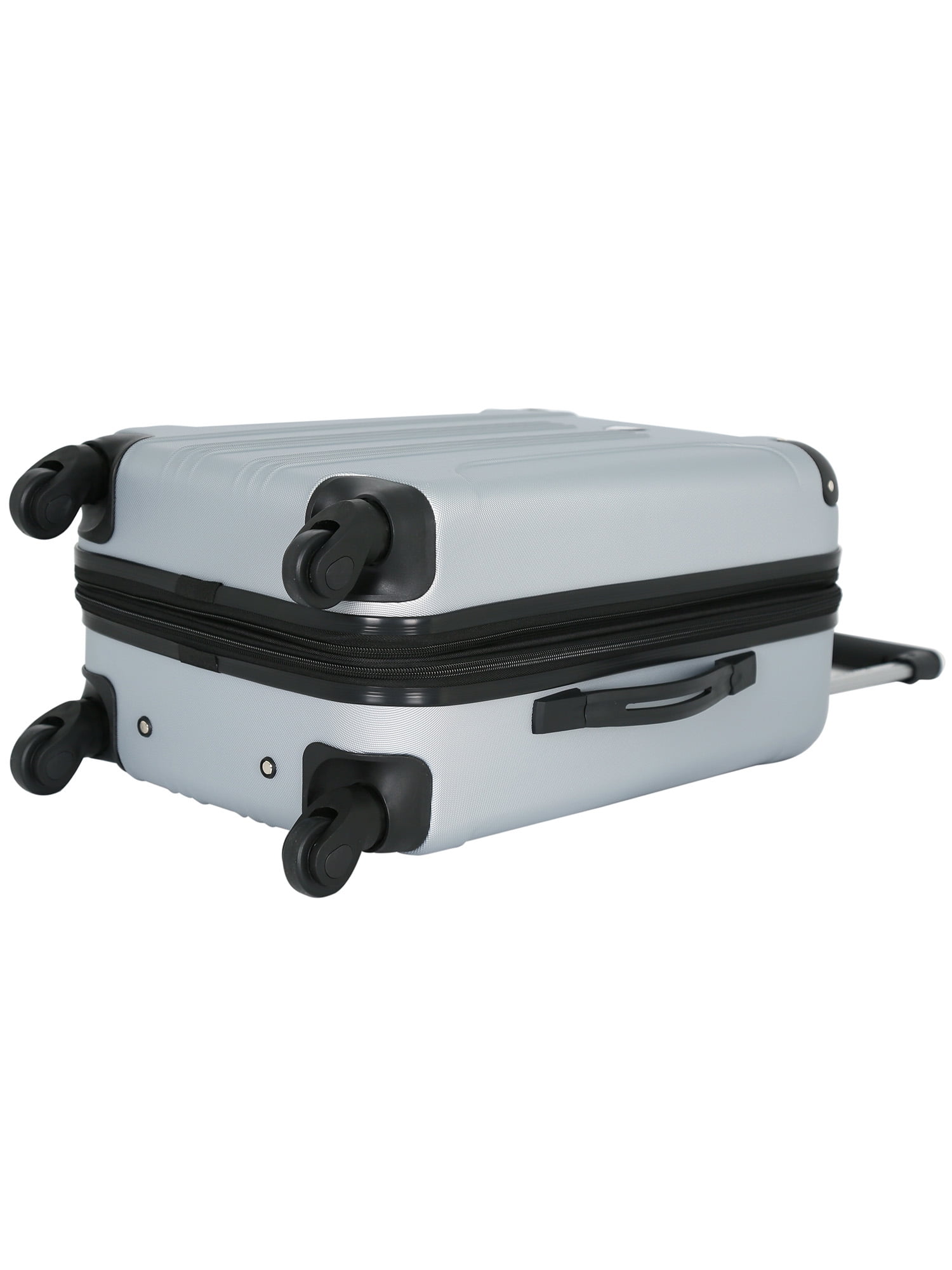 Travelers Club Chicago 3-Piece ABS Expandable ABS Travel Set - Silver