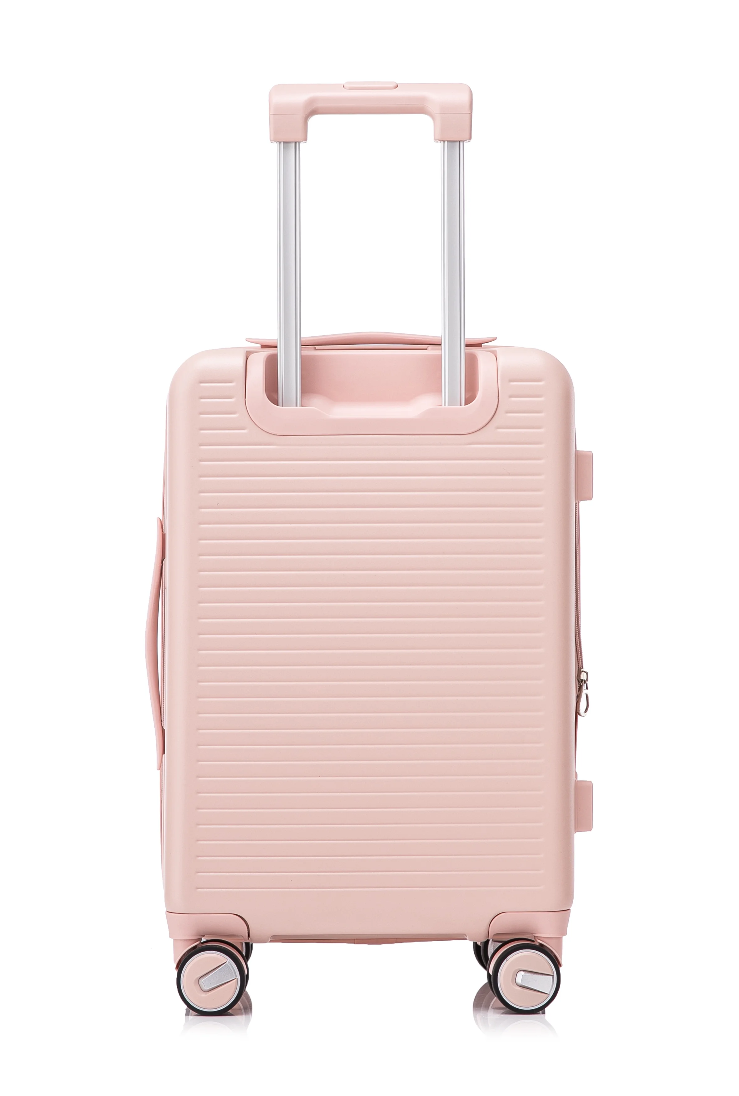 POWANLI 3 Piece Luggage Sets (20''24''28''), PC Hard Shell Expandable Lightweight Carry On Luggage, with Front Pocket and Spinner Wheels, TSA Lock, Airline Approved(Mint Green)