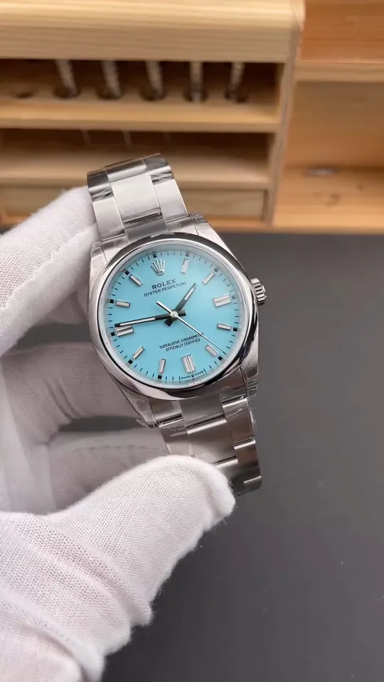 Rolex Oyster Perpetual Tiffany Blue 36mm